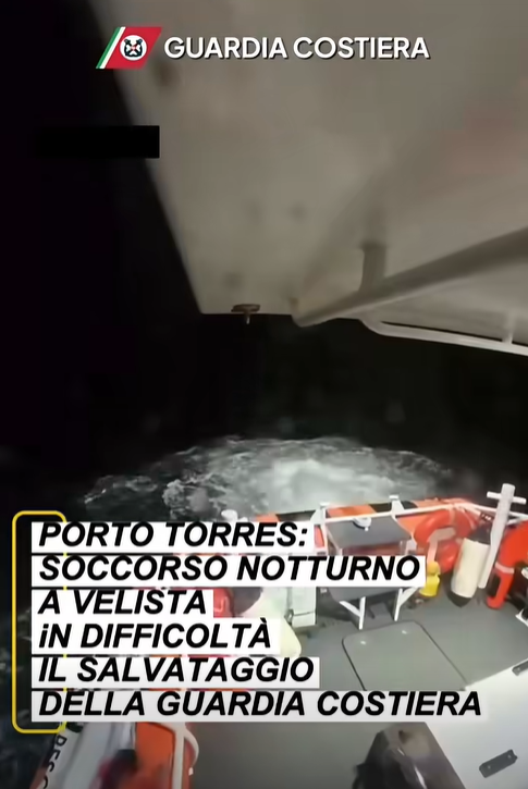 Porto Torres: Guardia Costiera soccorre velista nella notte.